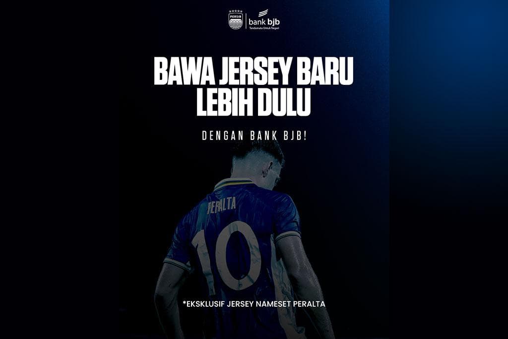 PERSIB Buka PO Jersey Super League 2026/27 Bersama bank bjb