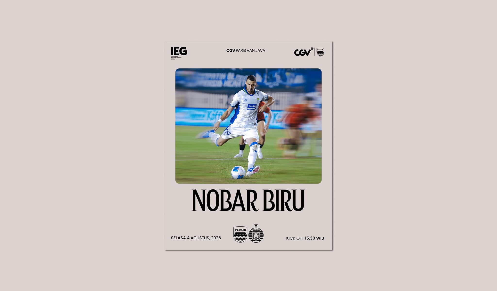 Bersatu di Nobar Biru! Dukung PERSIB Tembus Final Piala Presiden 2026